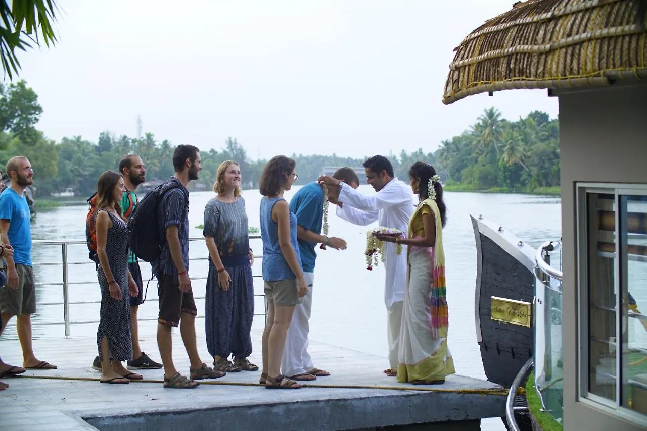 ***** Szálloda Best Luxury Houseboat, Kerala Alappuzha India